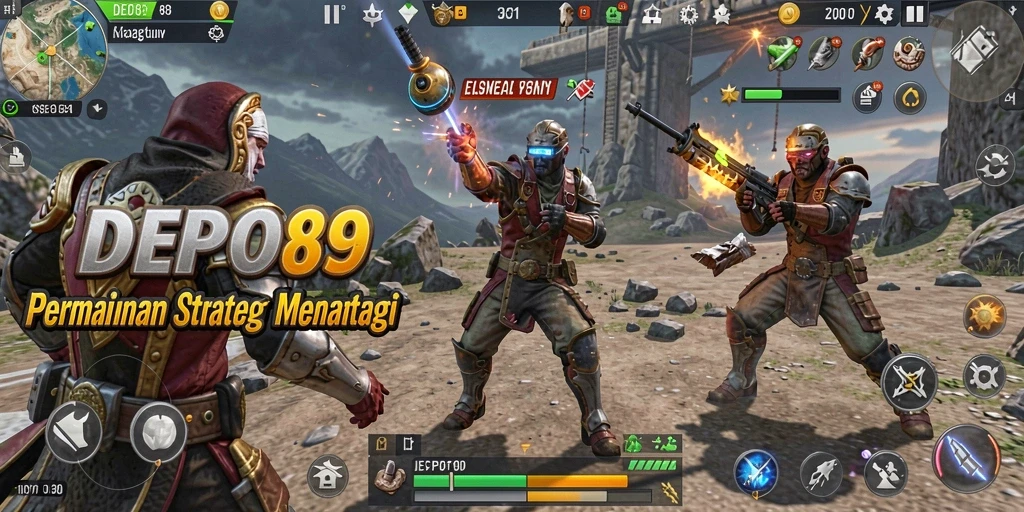 Gameplay DEPO89 yang seru dan menantang strategi.