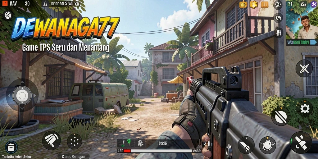 Tampilan gameplay DEWANAGA77 yang mendebarkan dan seru.