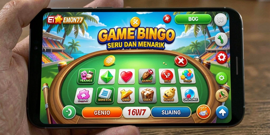 Gameplay seru EMON77 dalam permainan Bingo yang mengasyikkan.