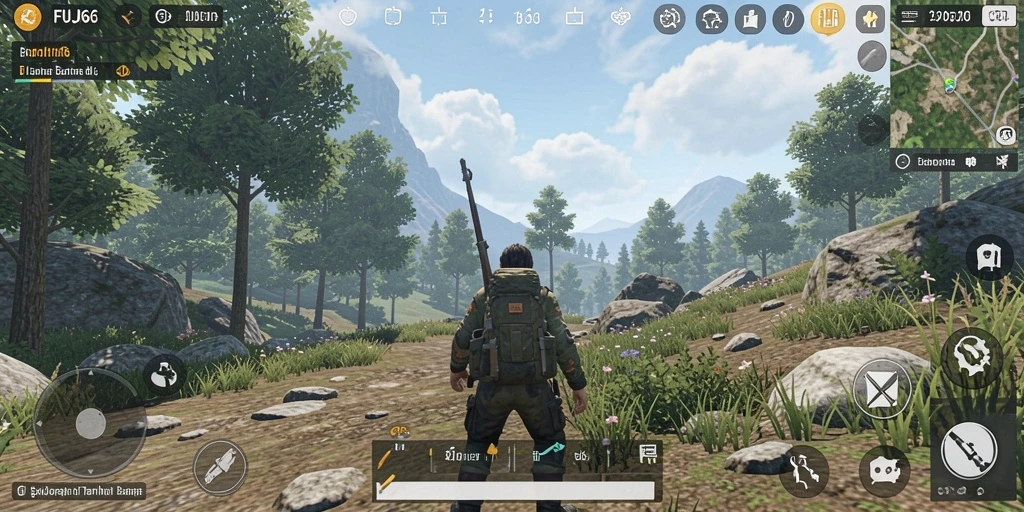 Gameplay menakjubkan di dunia terbuka FUJI66.