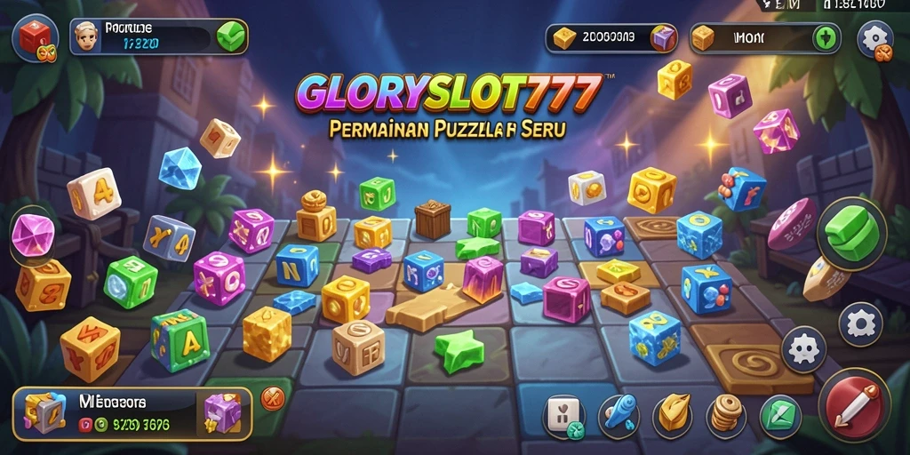 Tampilan gameplay menantang di GLORYSLOT777 yang menguji keterampilan Anda.