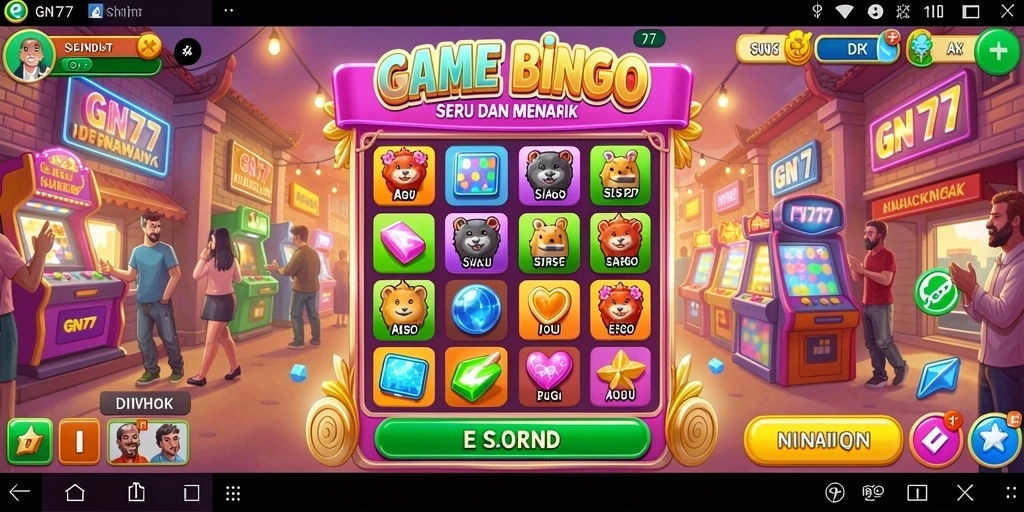 Gameplay Bingo seru dan interaktif di GN777.