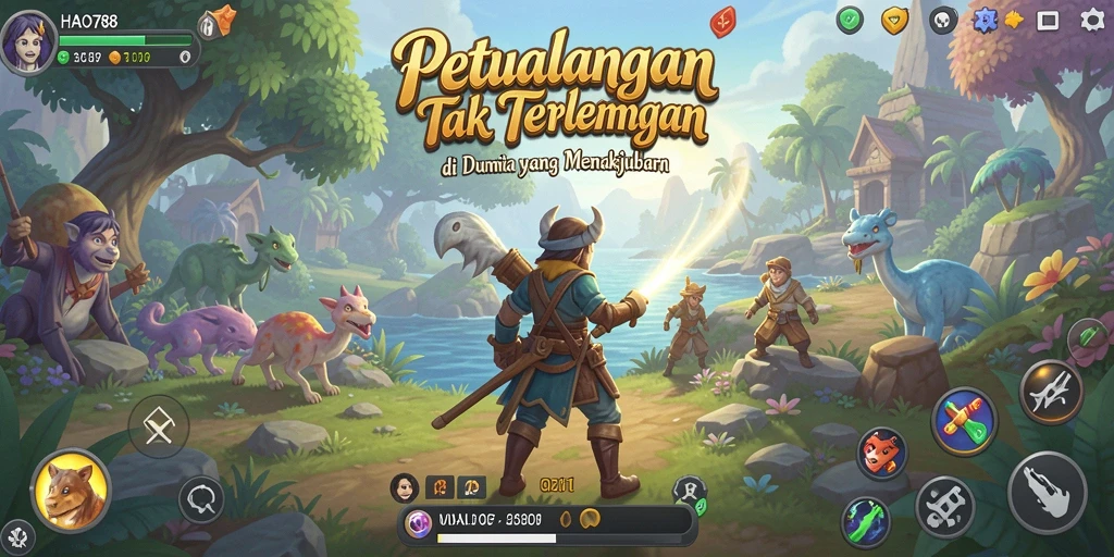 Screenshot HAO788 menunjukkan momen epic dalam petualangan yang mengasyikkan.