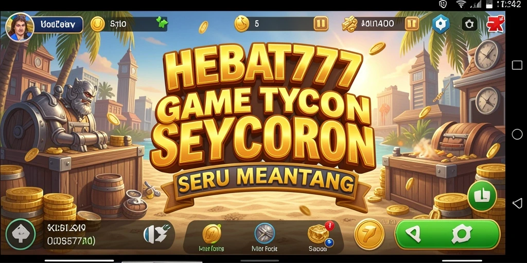 Screenshot gameplay HEBAT777 yang menampilkan pengalaman Tycoon yang mendebarkan.