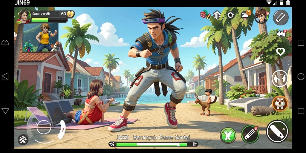 Screenshot JIN69 menampilkan gameplay seru dan interaktif.