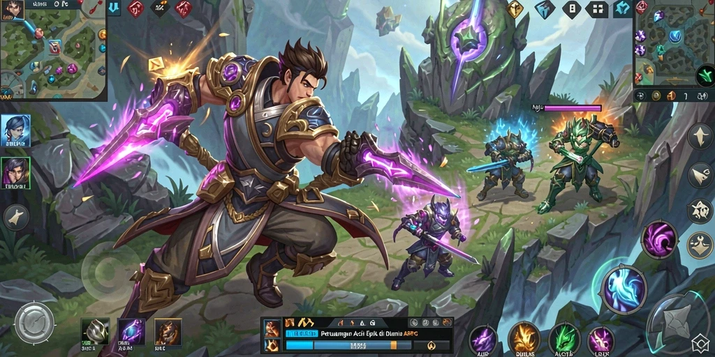 Tampilan gameplay ARPG yang mendebarkan di MLBB8.