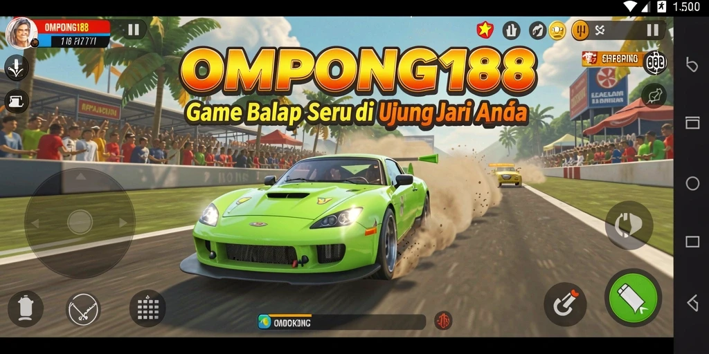 Tangkapan layar gameplay OMPONG188 yang seru dan mendebarkan.