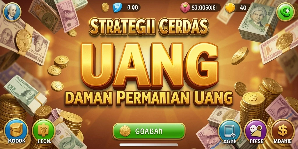 Screenshot utama UANG menampilkan gameplay yang menarik dan strategi yang kompleks.