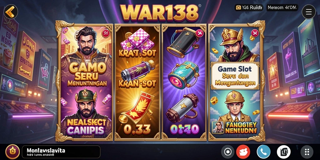 Tampilan screenshot dari gameplay Slot yang seru dan mengasyikkan.