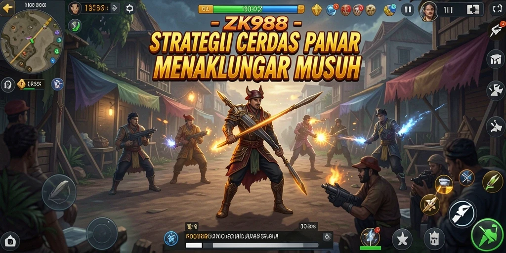 Tampilan gameplay ZK988 yang seru dengan strategi mendalam.